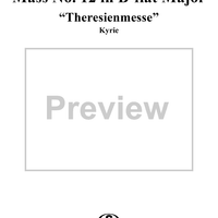 Mass No. 12 in B-flat Major, HobXXII/12, Kyrie