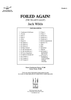 Foiled Again! (The Villain's Galop) - Score Cover