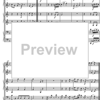 Divertimento F Major KV253 - Score