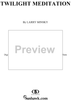 Twilight Meditation