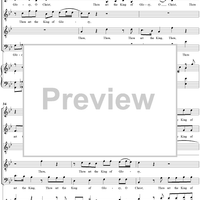 Chandos Te Deum in B-flat Major, HWV281: No. 4, Thou Art the King of Glory, O Christ