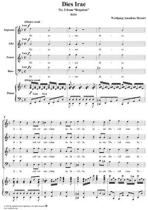 Dies Irae - No. 2 from "Requiem"  K626