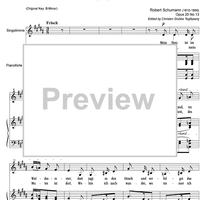 Hochländers Abschied Op.25 No.13