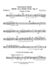 Two Selections from "All-Night Vigil," Op. 37 - Trombone 4