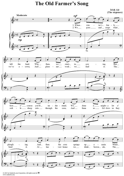 The Old Farmer's Song