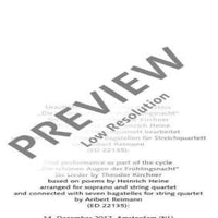 7 Bagatellen - Score and Parts