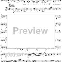 Trio in E-flat Major, Op. posth. - Violin