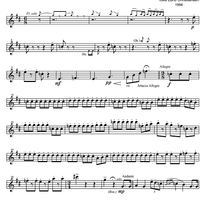 Birthday Variations Beethoven - Clarinet