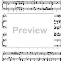 Partita No. 4 - Score