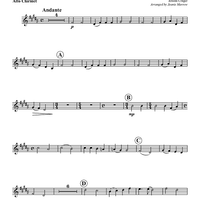 Variations on a Hymn of Gladness - Alto Clarinet
