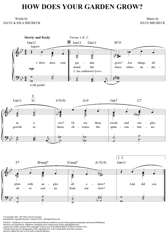 How Does Your Garden Grow?