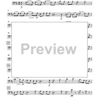 Mendelssohn Songs: Volume 1 for Cello Quartet - Cello 3