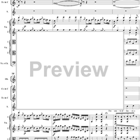 "Fra cento affanni", aria, K73c (K88) - Full Score