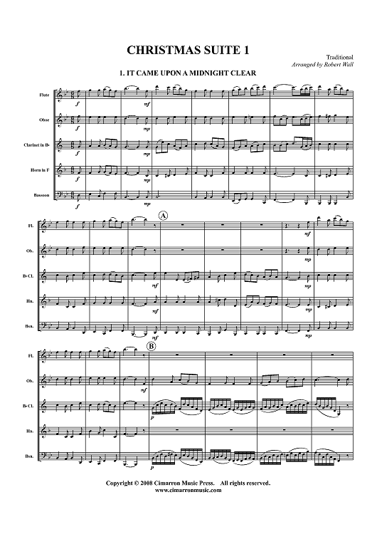 Christmas Suite 1 - Score