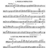 Two Madrigals - Trombone 2