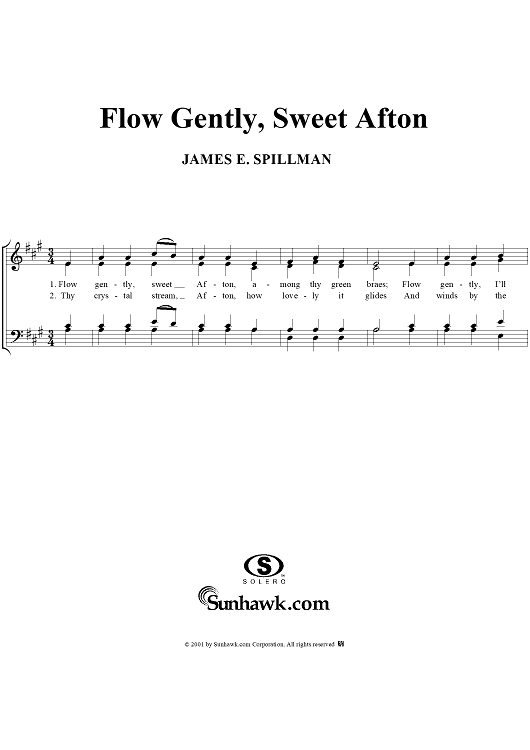 Flow Gently, Sweet Afton
