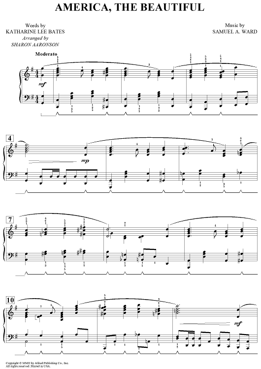 America, The Beautiful