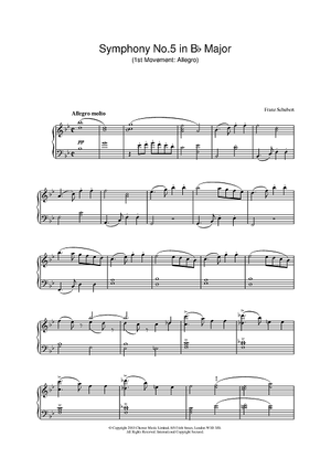 Symphony No.5 in Bb Major - 1st Movement: Allegro