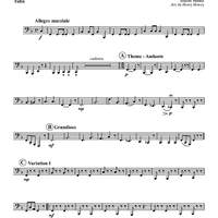 Believe Me If All Those Endearing Young Charms - Tuba