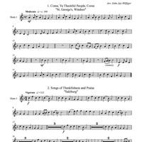 3 Hymns of Thanksgiving - Horn 1