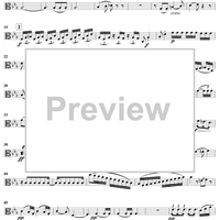 String Octet in E-flat Major, Op. 20 - Viola 2