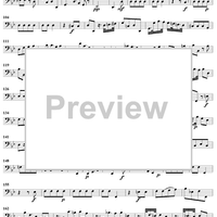 Trio Sonata in B-Flat Major, Wq161/1 - Cello