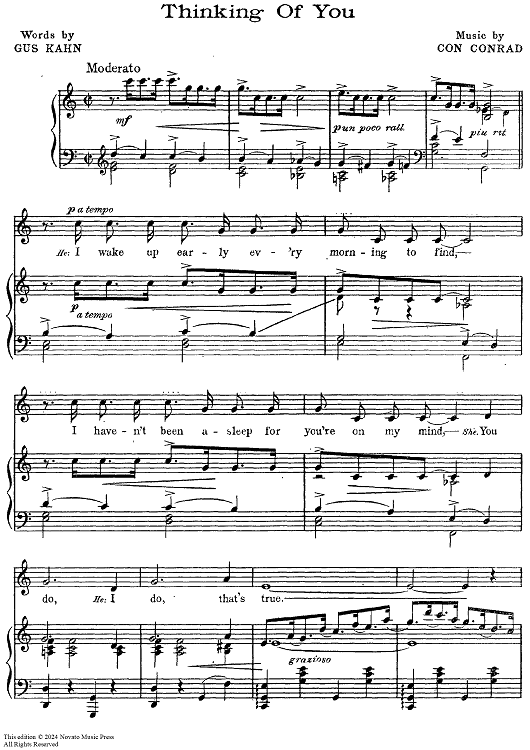 Thinking of You - from Kitty's Kisses