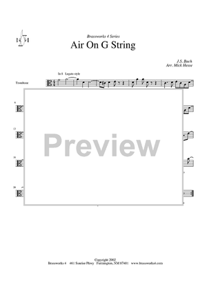 Air on G String - Trombone
