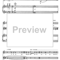 Tre odi saffiche - Score