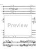 Concertino à cinq - Score