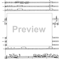 Concertino à cinq - Score