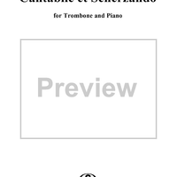 Cantabile et Scherzando - Piano Score
