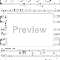 La forza del destino, Act 4, Nos. 25c and 25d, Scene and Duet. "Invano Alvaro" and "Le minaccie i fieri accenti" - Score