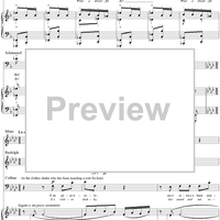 Bohème, Second Act, In the Latin quartet