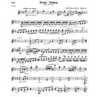 Etude-Tableau (Op. 33, No. 7)