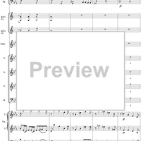 Chorus: Fuor di queste urne, No. 6 from "Lucio Silla", Act 1 - Full Score