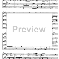 Pavana e Minuetto - Full Score