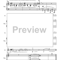 Sonata for Flute and Piano - Piano Score