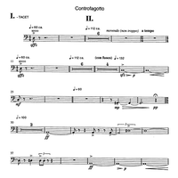 5 Frammenti sinfonici - Contrabassoon