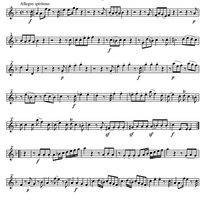 Divertimento No. 8 F Major KV213 - Oboe 2