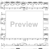 Songs Without Words in D Major, Op. 109 - Piano Score