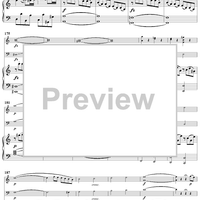 Piano Trio in C Major - Piano Score