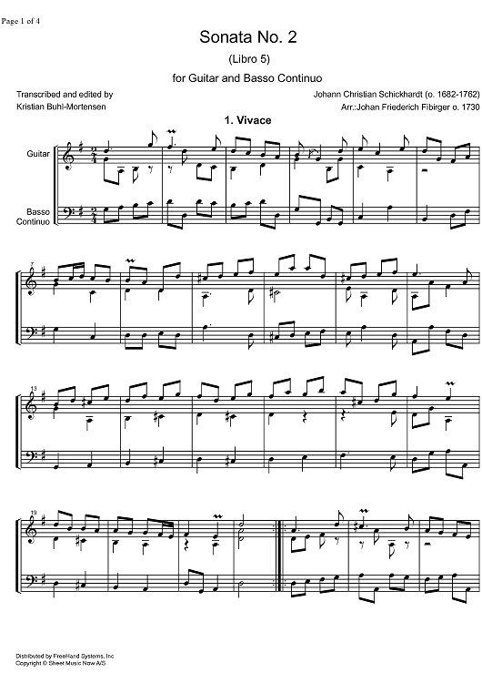 Sonata No. 2 Libro 5
