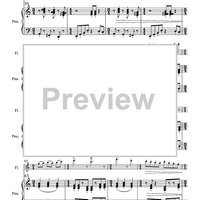 Sonata for Flute and Piano - Piano Score
