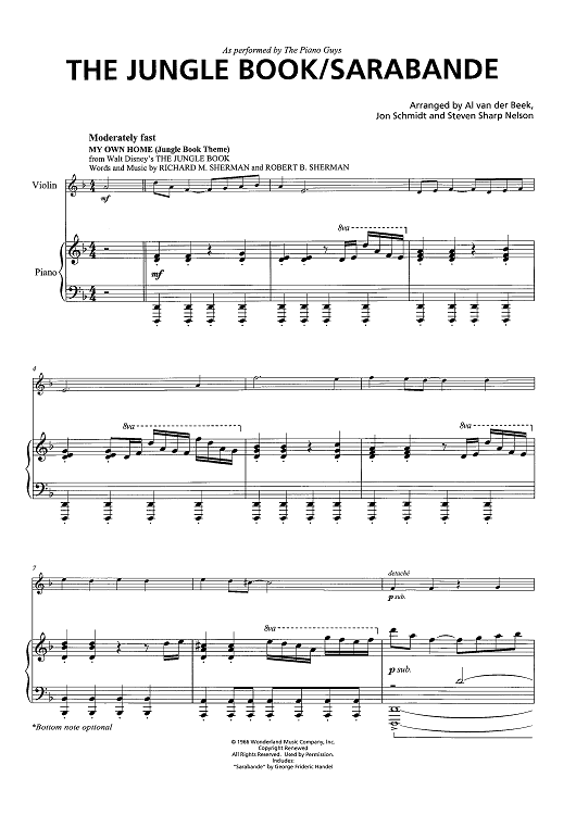 The Jungle Book/Sarabande