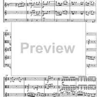 Suite per cinque - Score