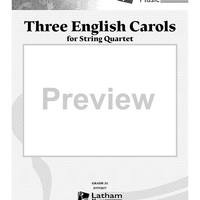 Three English Carols - Score