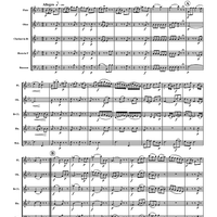 Divertimento No. 12 in Eb Major, K. 252 - Score