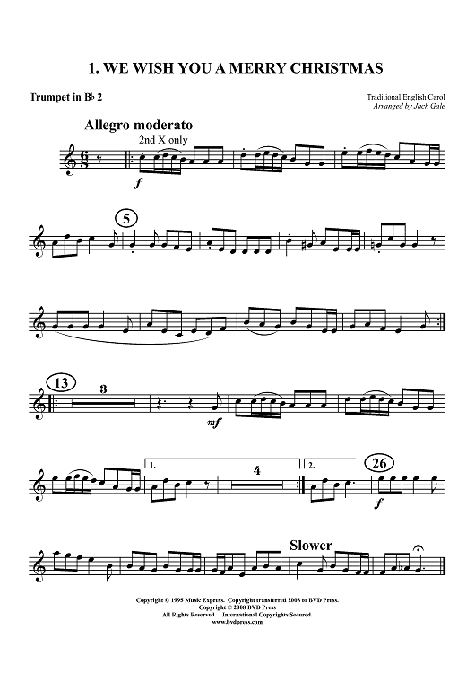 Christmas Set 1 - Trumpet 2