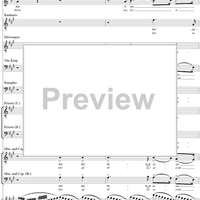Scene and Concerted Piece from "Aida", Act 1 - Score